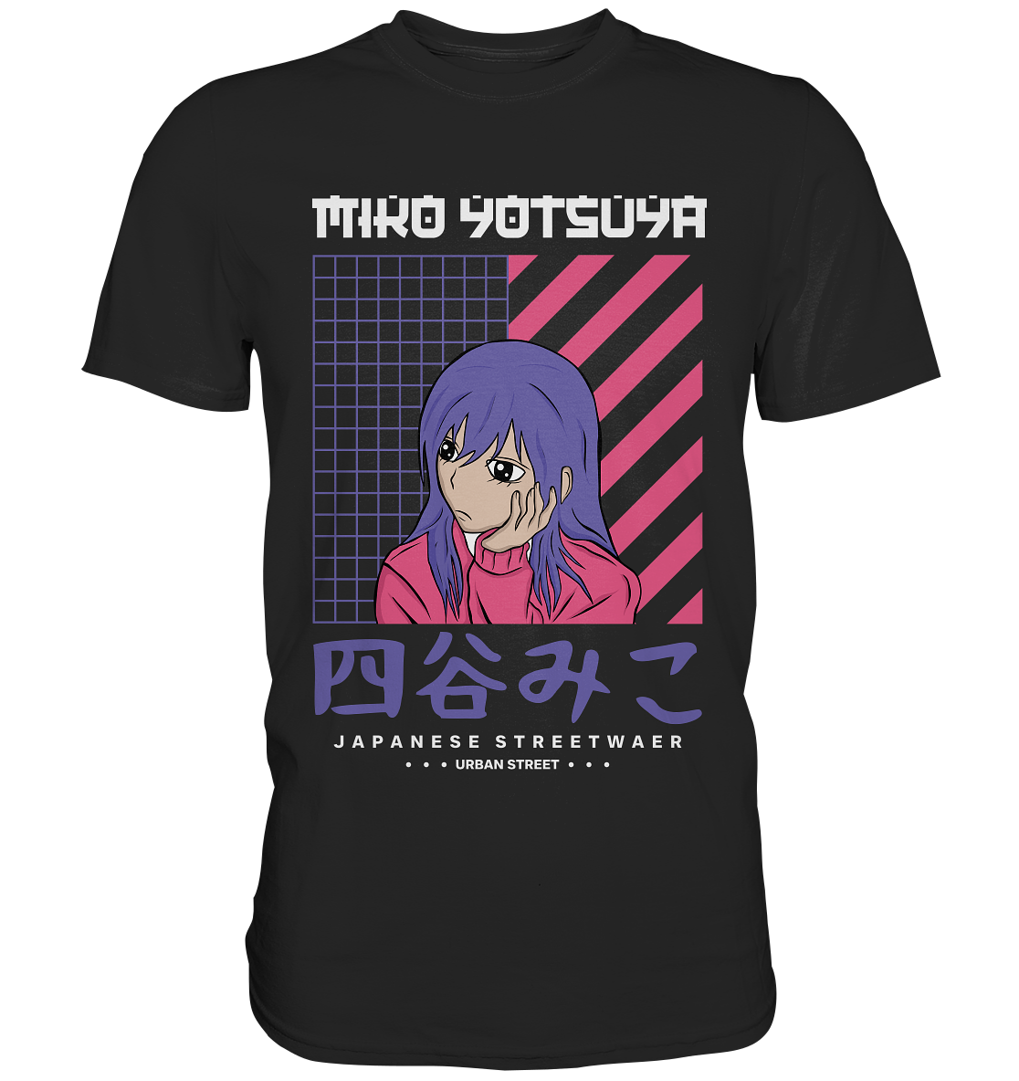 Miko Yotsuya. Japanese Anime - Premium Shirt