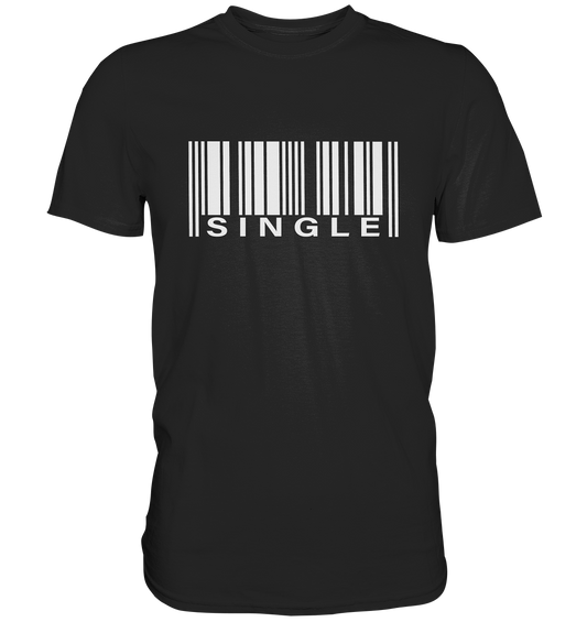 Single. Strichcode Solo - Premium Shirt