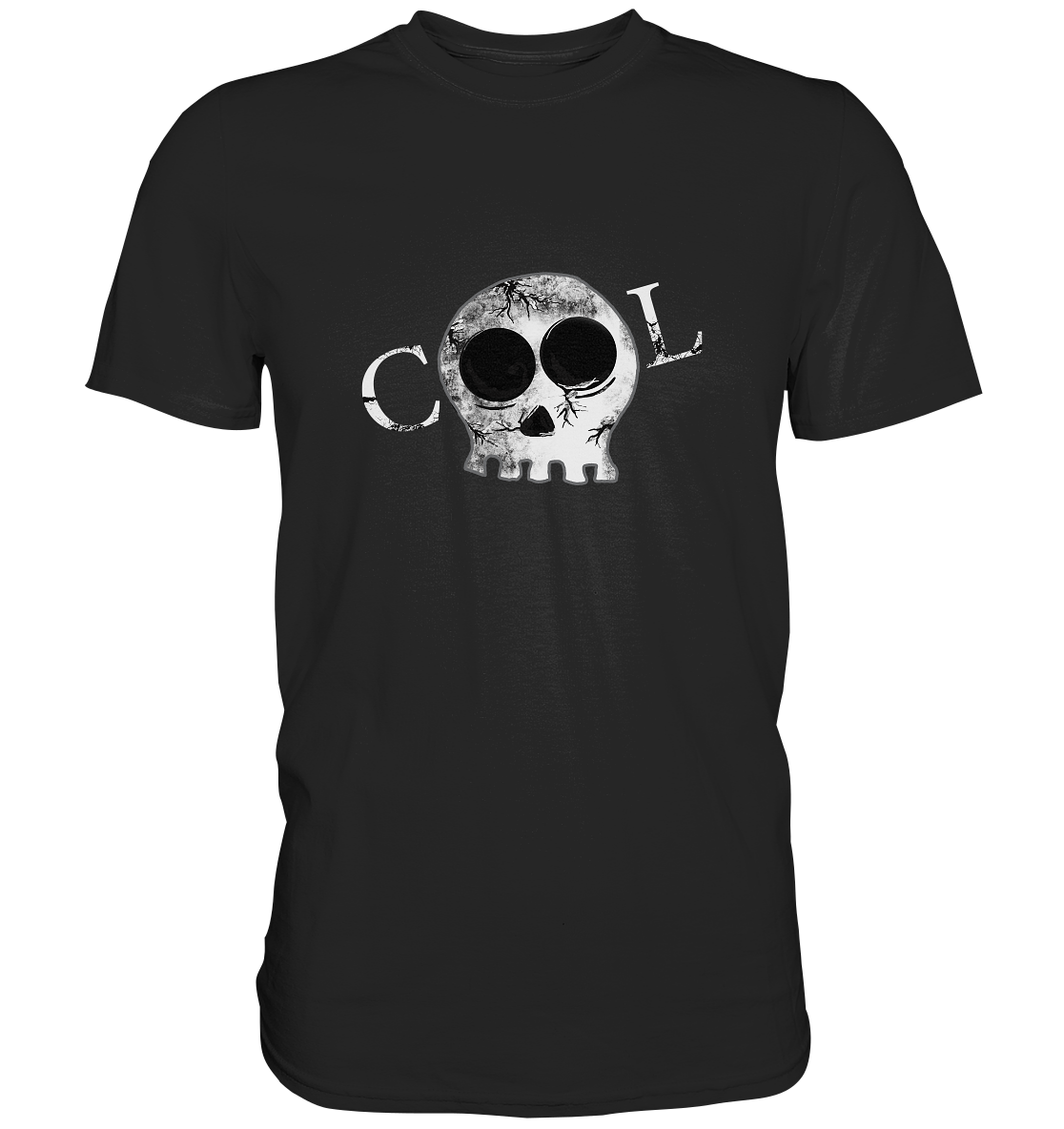 Cool. Skull Schädel Gothic - Unisex Premium Shirt