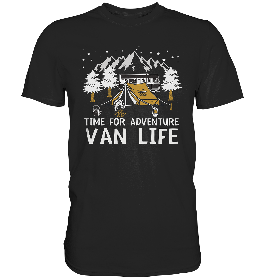 Time for Adventure. Van Life - Premium Shirt