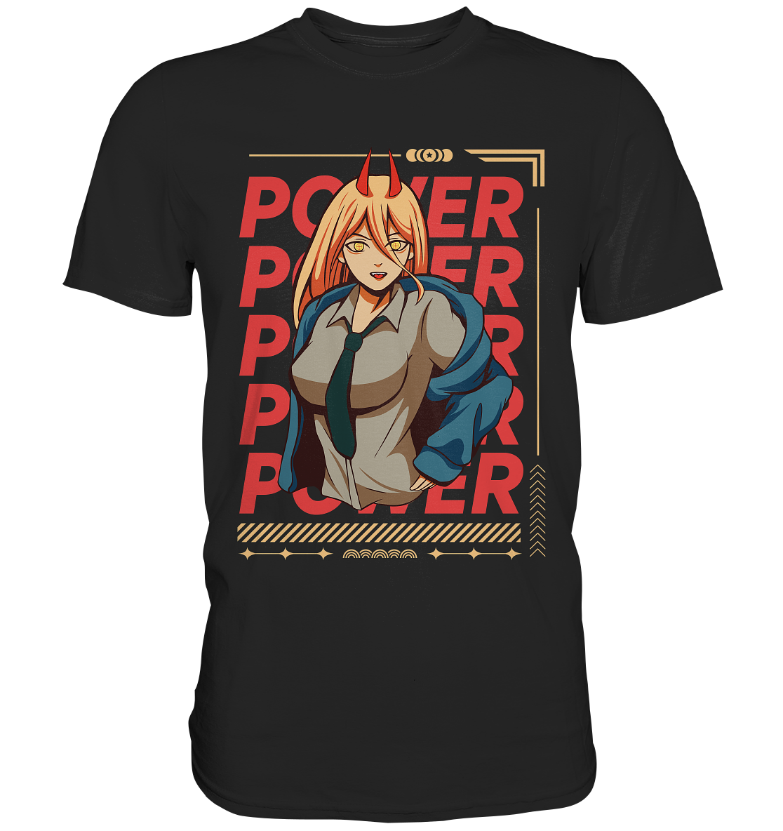 Power. Japanese Anime - Premium Shirt