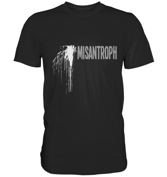 Misantroph. Philo-Shirt Philosophie Nietzsche - Unisex Premium Shirt