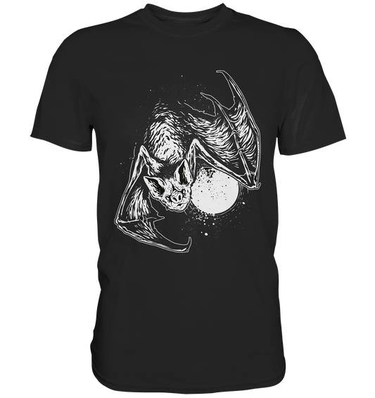 The Bat. Gothic Art - Premium Shirt