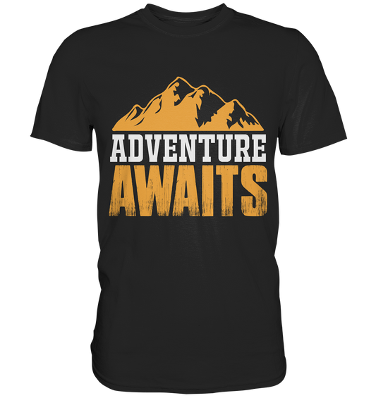Adventure awaits. Outdoor - Premium Shirt
