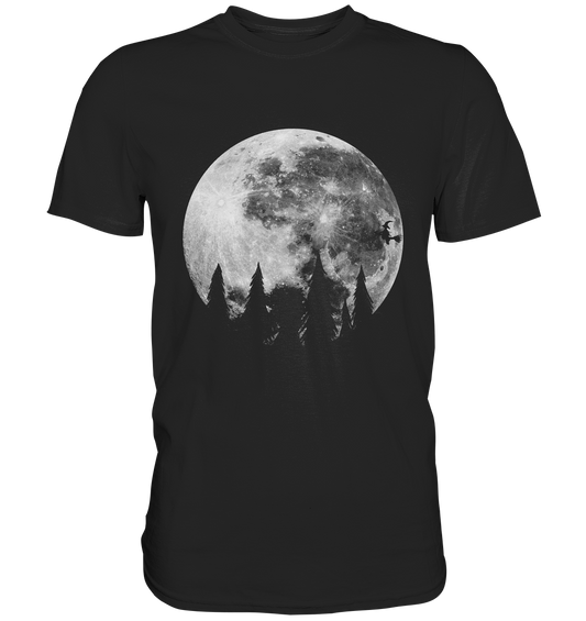 The Moon. Gothic Art - Premium Shirt