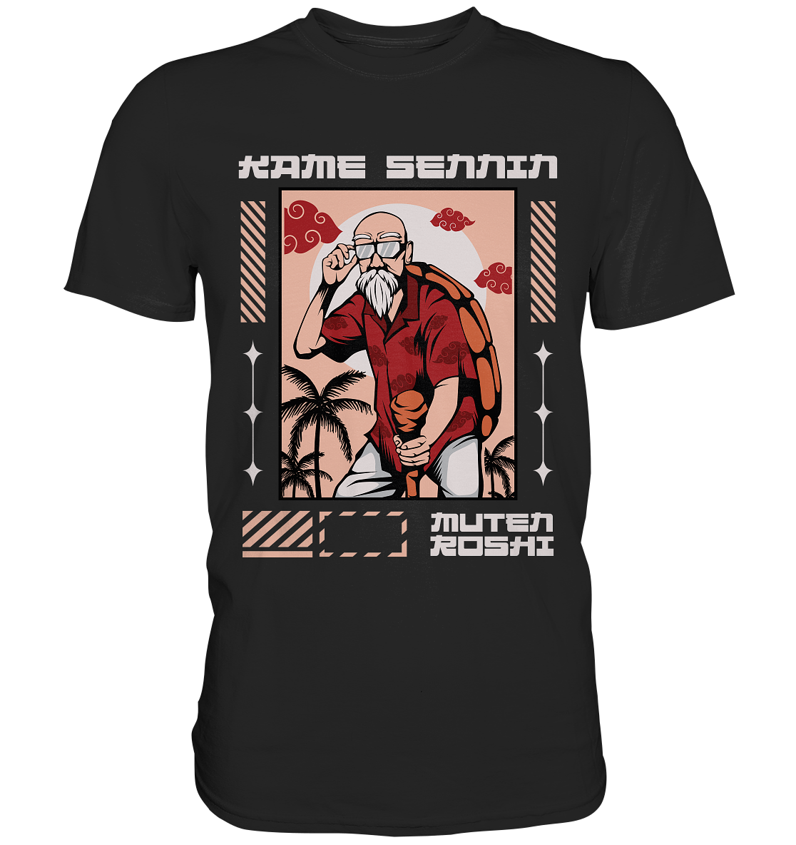 Kame Sennin. Japanese Anime - Premium Shirt