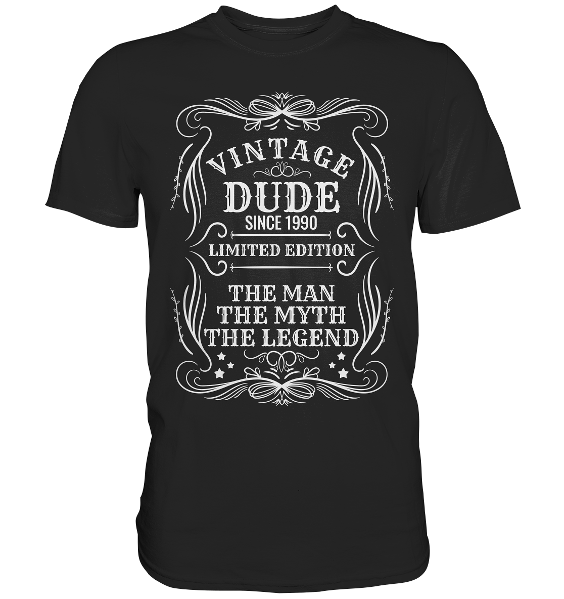 Vintage Dude. The man, the myth, the legend. - Unisex Premium Shirt