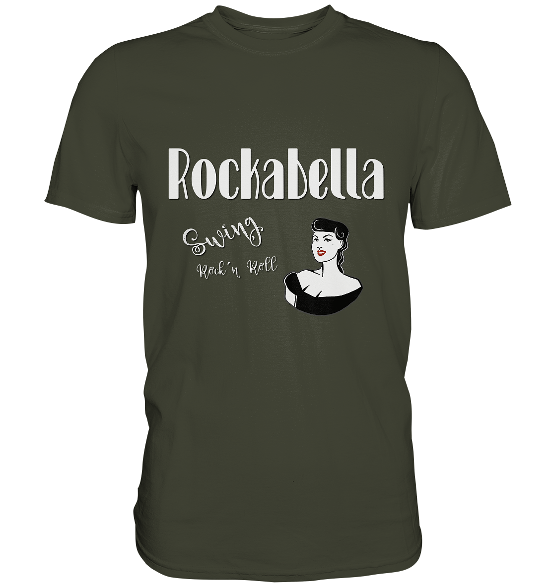 Rockabella. Swing. Rockybilly - Unisex Premium Shirt