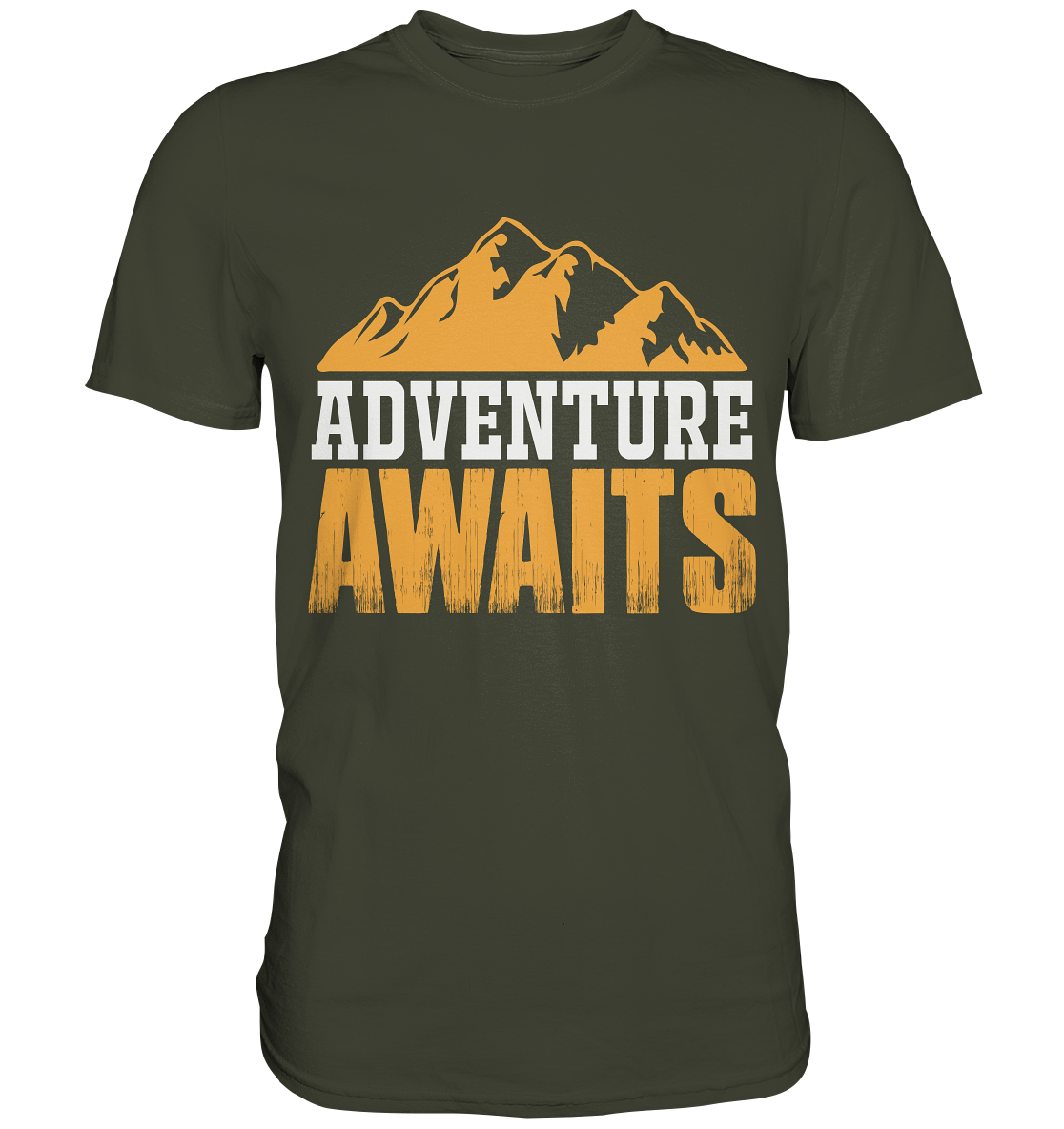 Adventure awaits. Outdoor - Premium Shirt