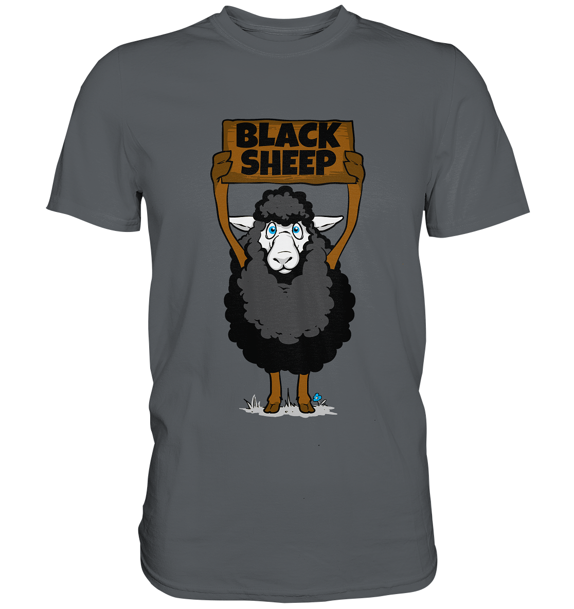 Black Sheep. Schwarzes Schaf. - Unisex Premium Shirt
