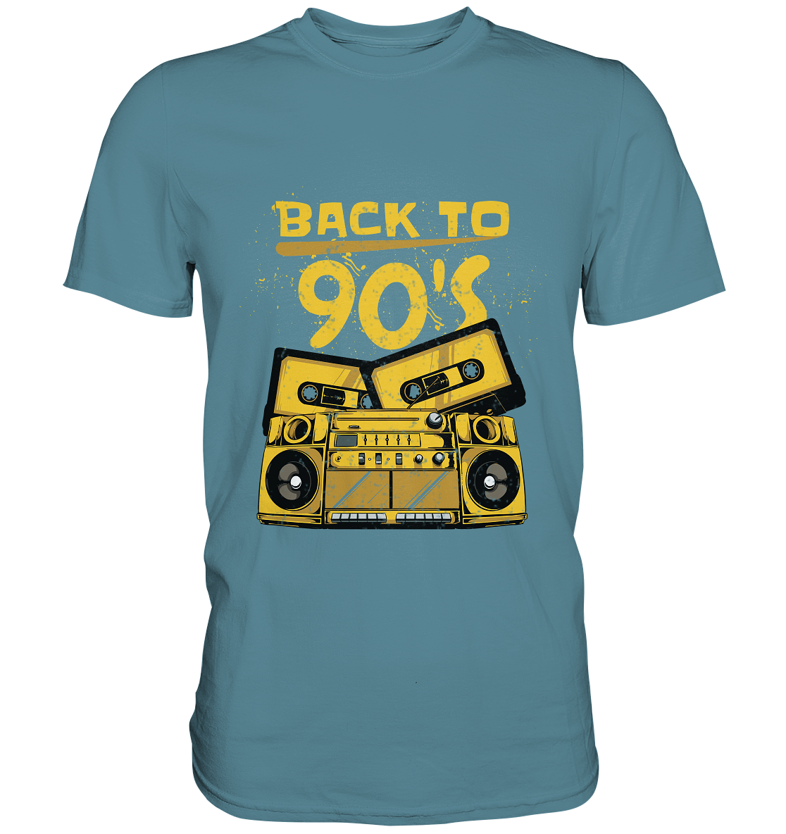 Back to the 90ies. Neunziger Jahre - Unisex Premium Shirt