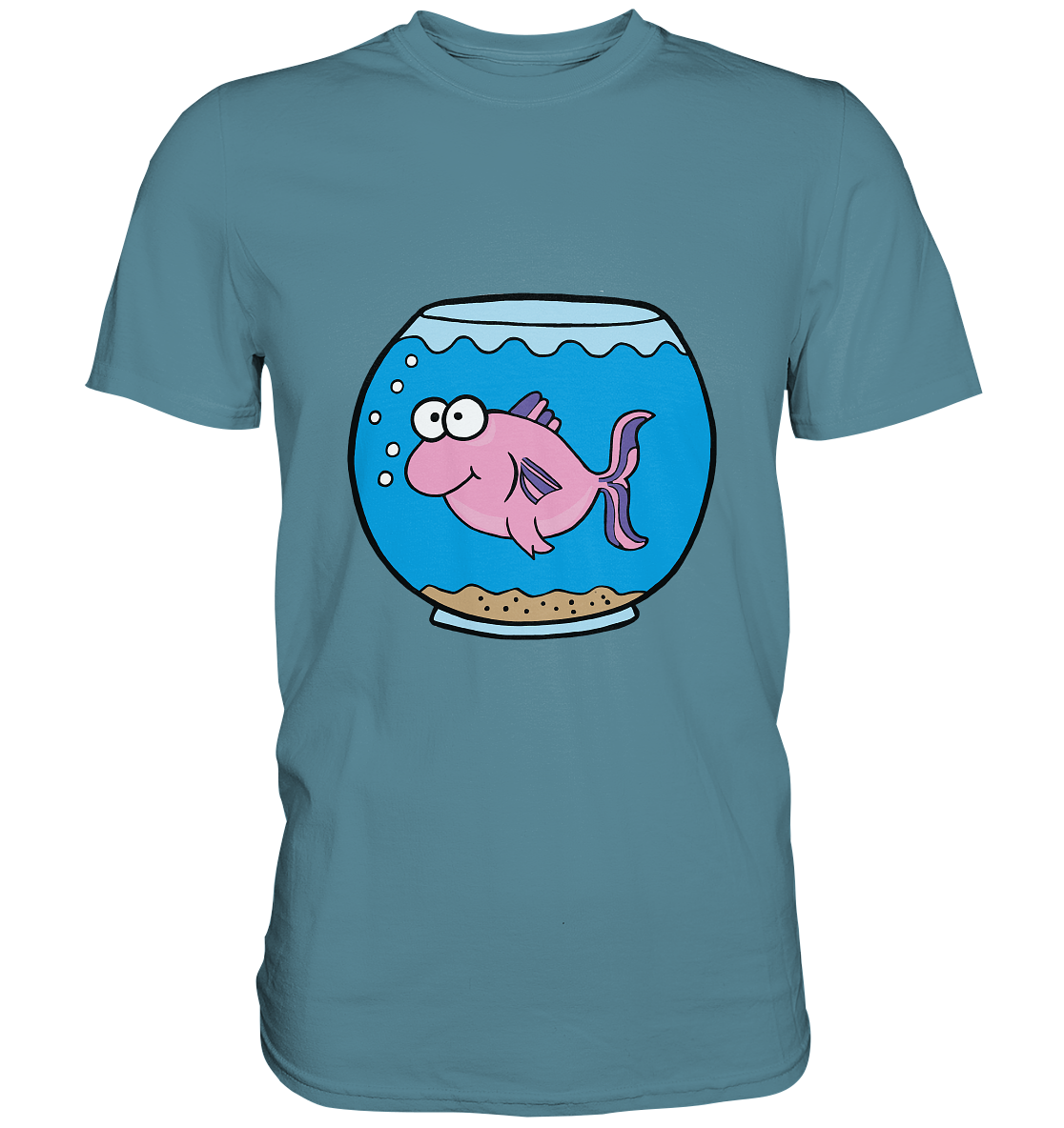 Fisch im Glas - Unisex Premium Shirt