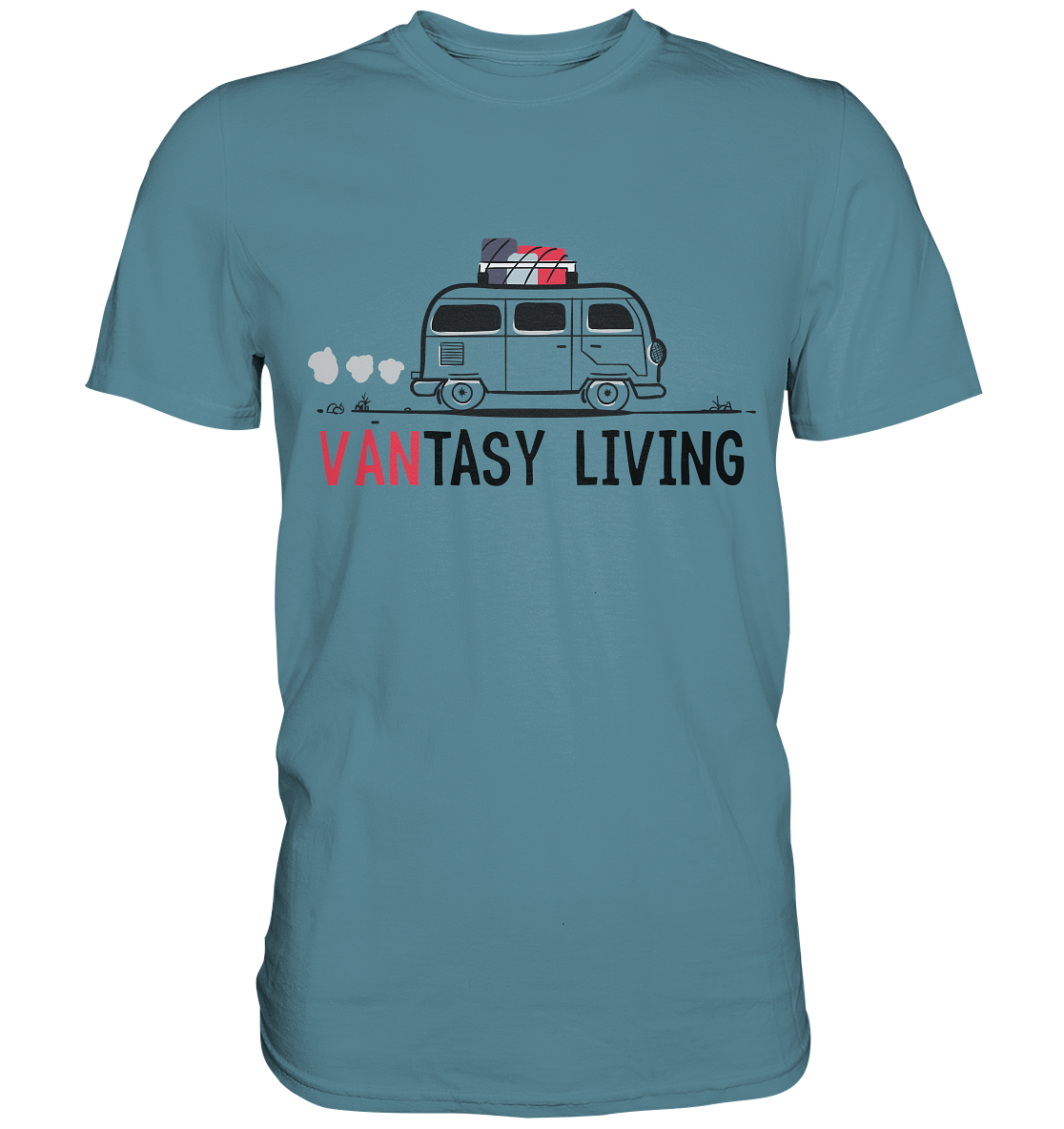 Vantasy Living. Camping -  Premium Shirt