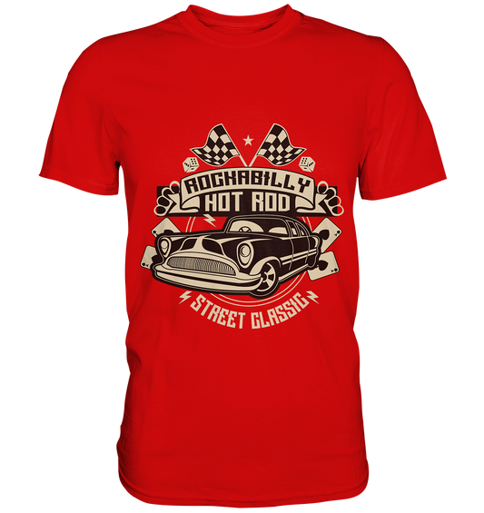 Rockabilly Hot Rod Street Classic - Unisex-Premium Shirt