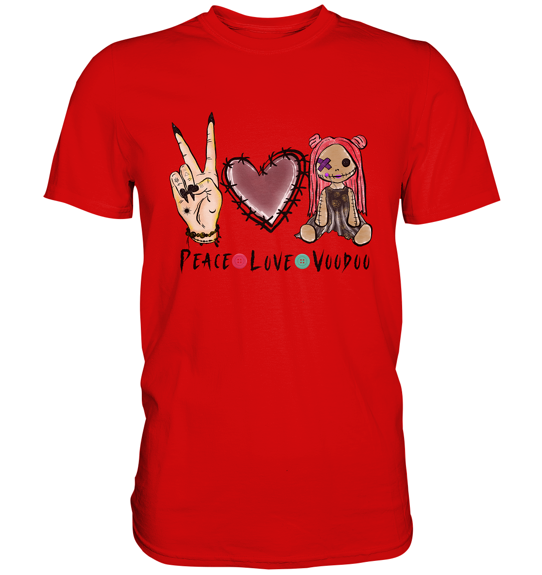 Peace Love Voodoo - Premium Shirt