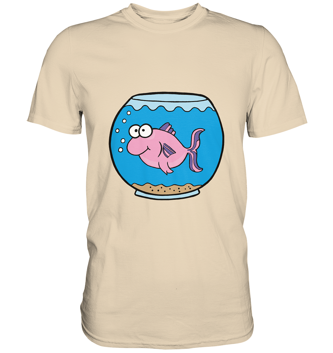 Fisch im Glas - Unisex Premium Shirt