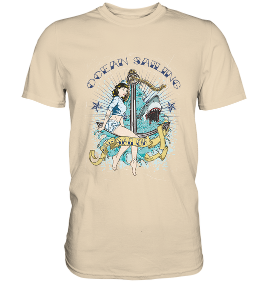 Ocean Sailing Rockabilly - Premium Shirt