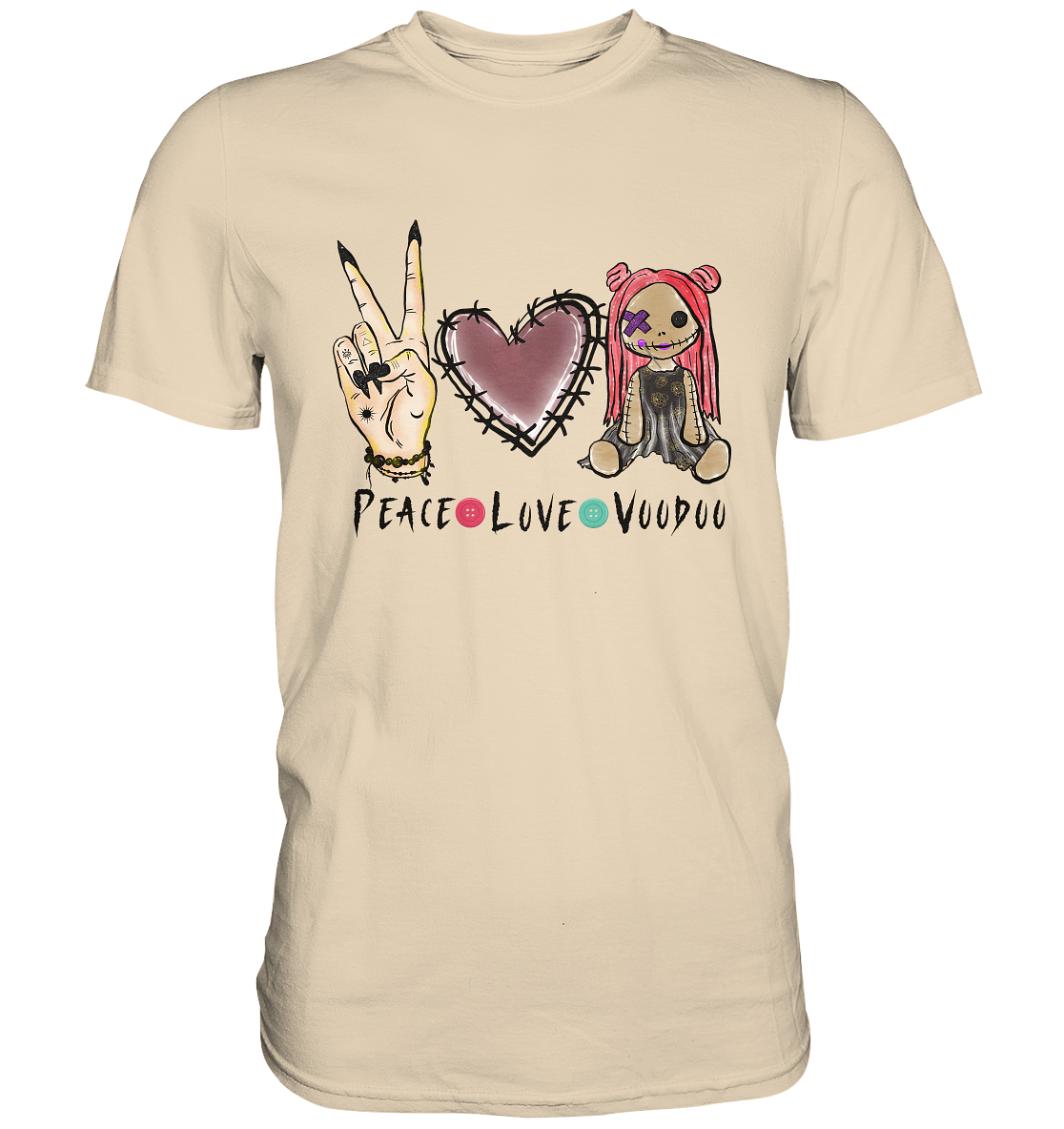 Peace Love Voodoo - Premium Shirt