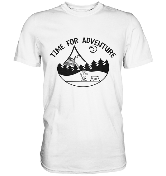 Time for Adventure. Outdoor -  Premium Shirt