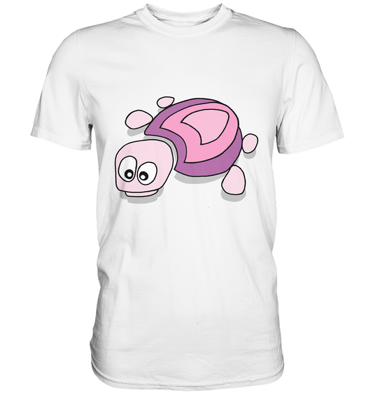 Rosa Schildkröte - Premium Shirt
