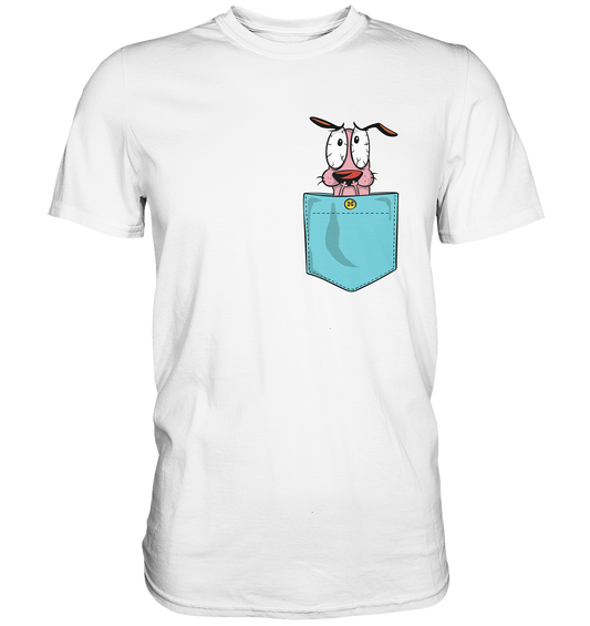 Pocket Dog. Hund in der Tasche - Unisex Premium Shirt