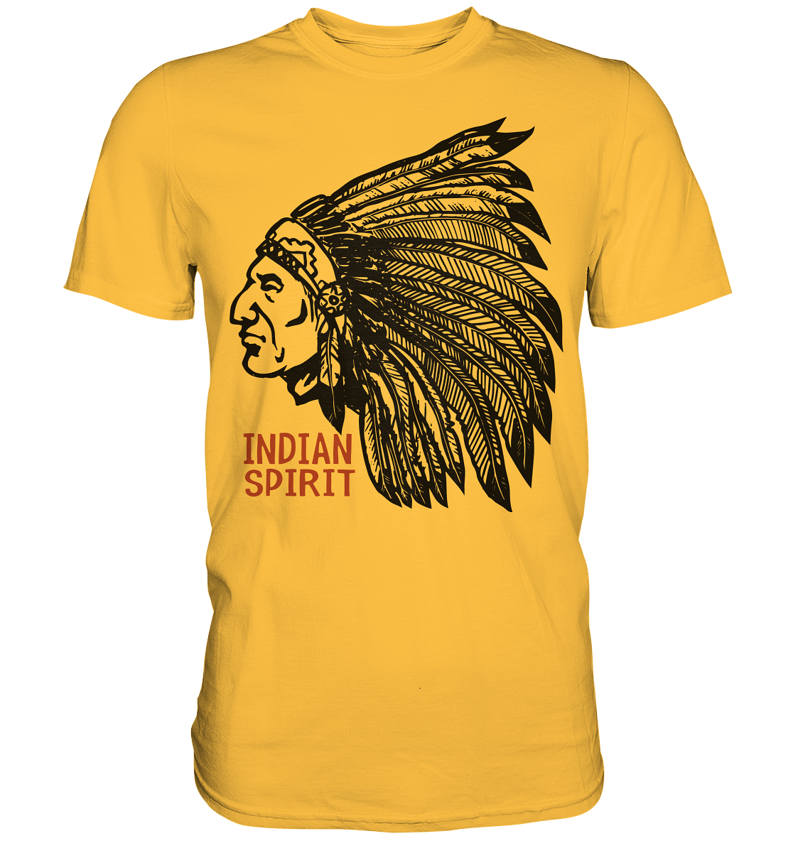 Indian Spirit. Indianer - Premium Shirt